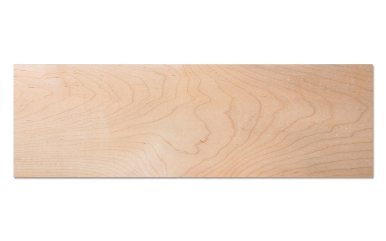 Solid Hardwood 6x19 inches, 0.13 inches, 1/8 inches, Unfinished or Finished | Basswood, Poplar, Mahogany, Walnut, Cherry, Maple, Cedar
